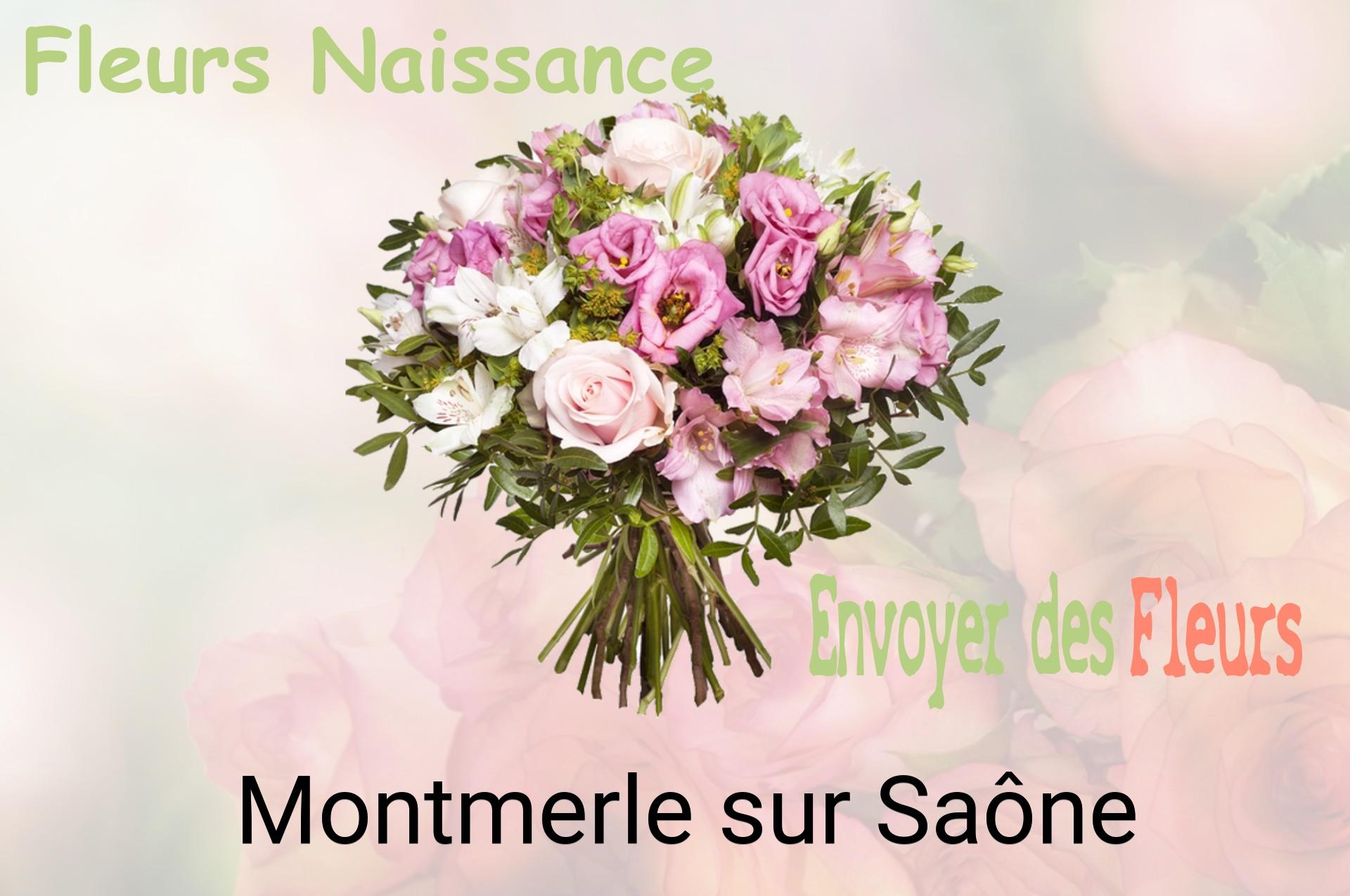 Bouquet de fleurs de naissance livré à Montmerle-sur-Saône